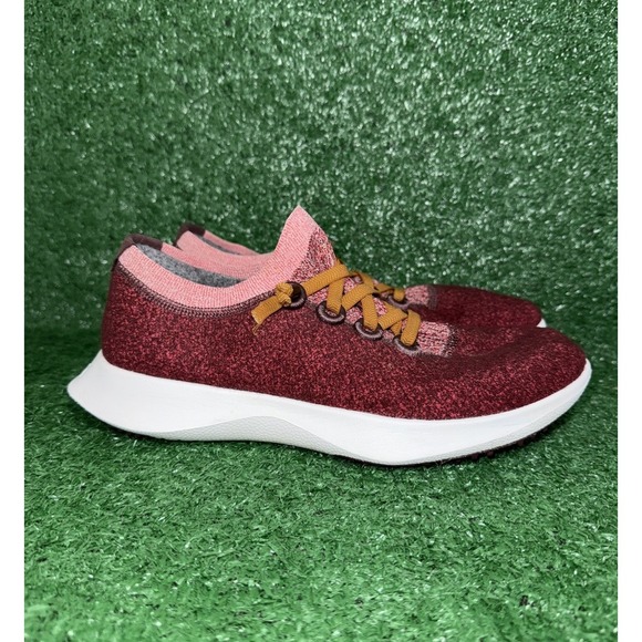 allbirds Shoes - Allbirds Wool Dasher Mizzle Women Size 10 Walking Sneakers Red Pull On MSRP $145
